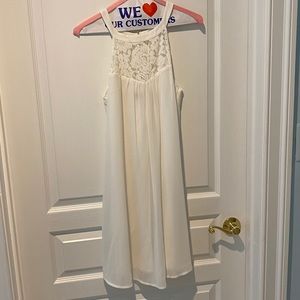 White dress